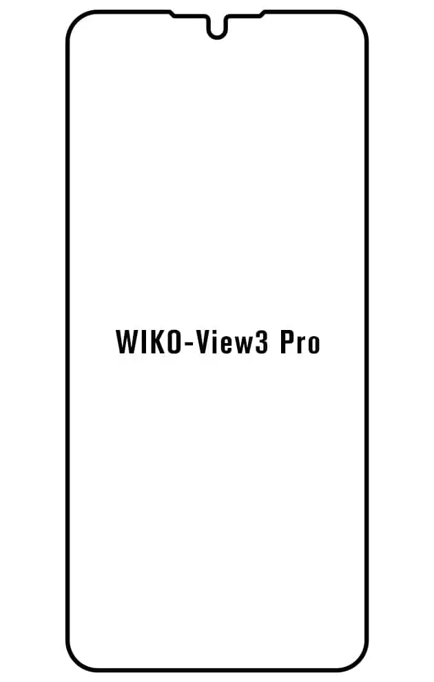 Wiko View 3 Pro Přední Hydrogel ochranná fólie