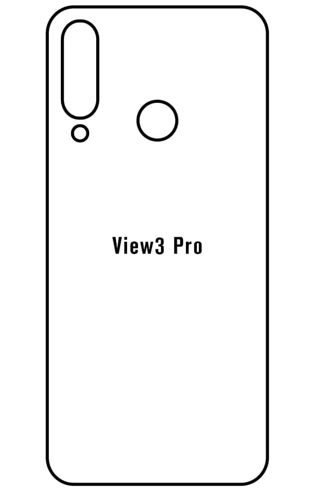 Wiko View 3 Pro Zadní Hydrogel ochranná fólie