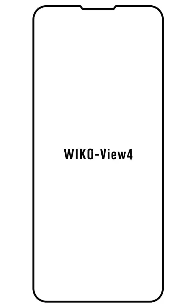 Wiko View 4 Přední Hydrogel ochranná fólie