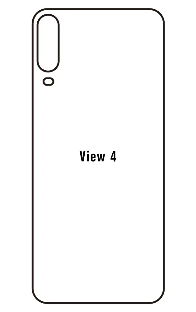 Wiko View 4 Zadní Hydrogel ochranná fólie