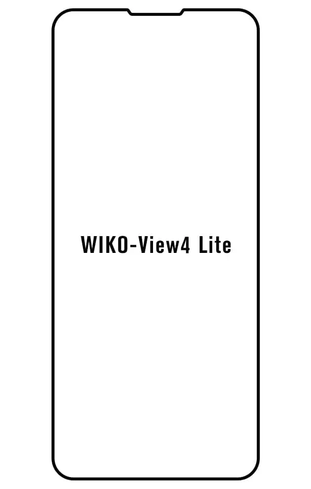 Wiko View 4 Lite Přední Hydrogel ochranná fólie