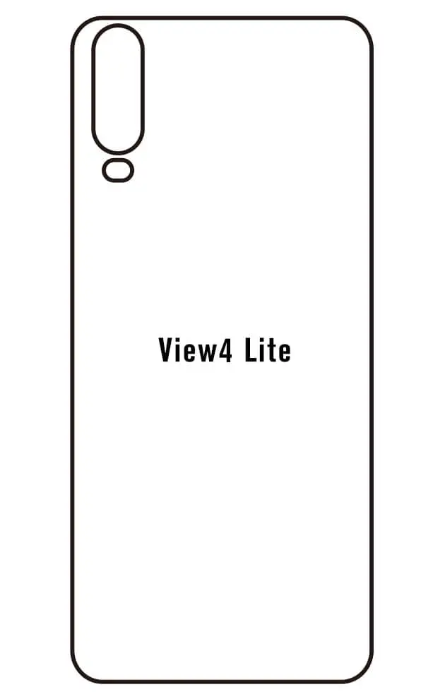 Wiko View 4 Lite Zadní Hydrogel ochranná fólie