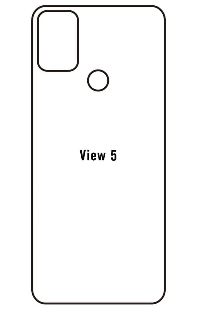 Wiko View 5 Zadní Hydrogel ochranná fólie