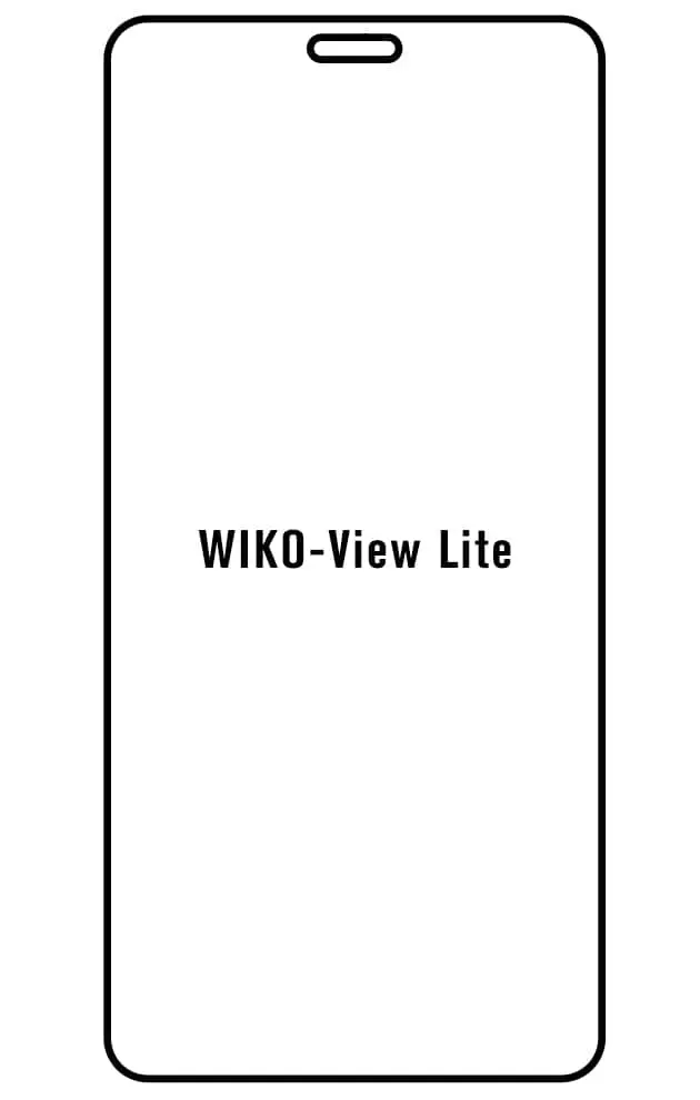 Wiko View Lite Přední Hydrogel ochranná fólie
