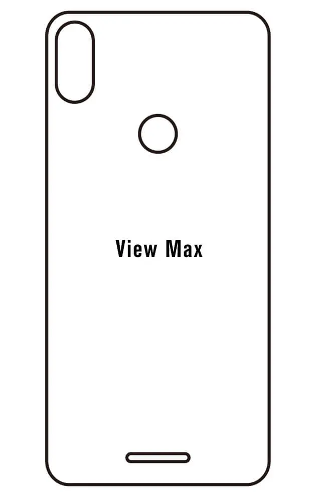 Wiko View Max Zadní Hydrogel ochranná fólie