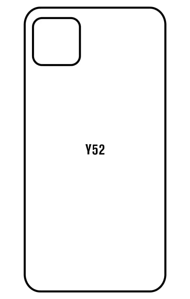 Wiko Y52 Zadní Hydrogel ochranná fólie