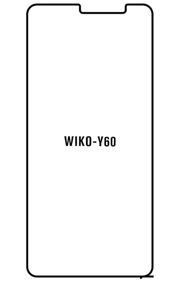Wiko Y60 Přední Hydrogel ochranná fólie