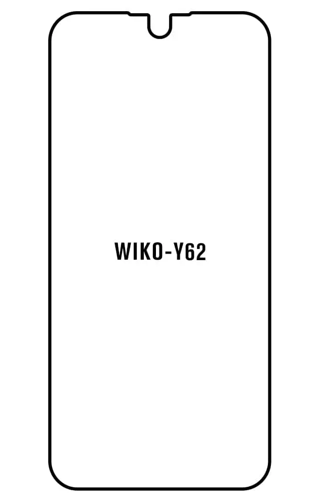 Wiko Y62 Přední Hydrogel ochranná fólie