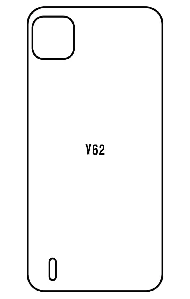 Wiko Y62 Zadní Hydrogel ochranná fólie