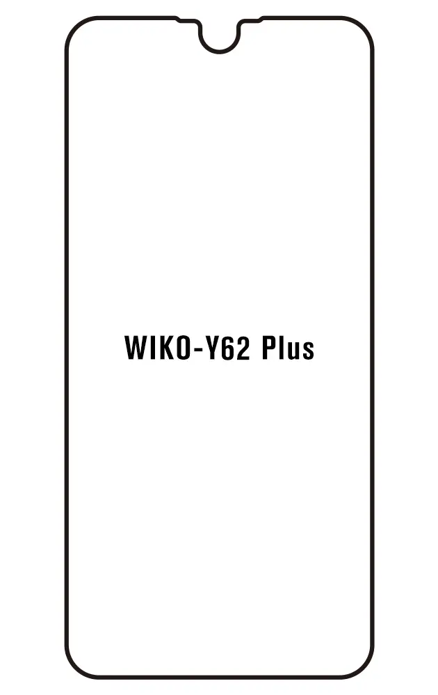 Wiko Y62 Plus Přední Hydrogel ochranná fólie