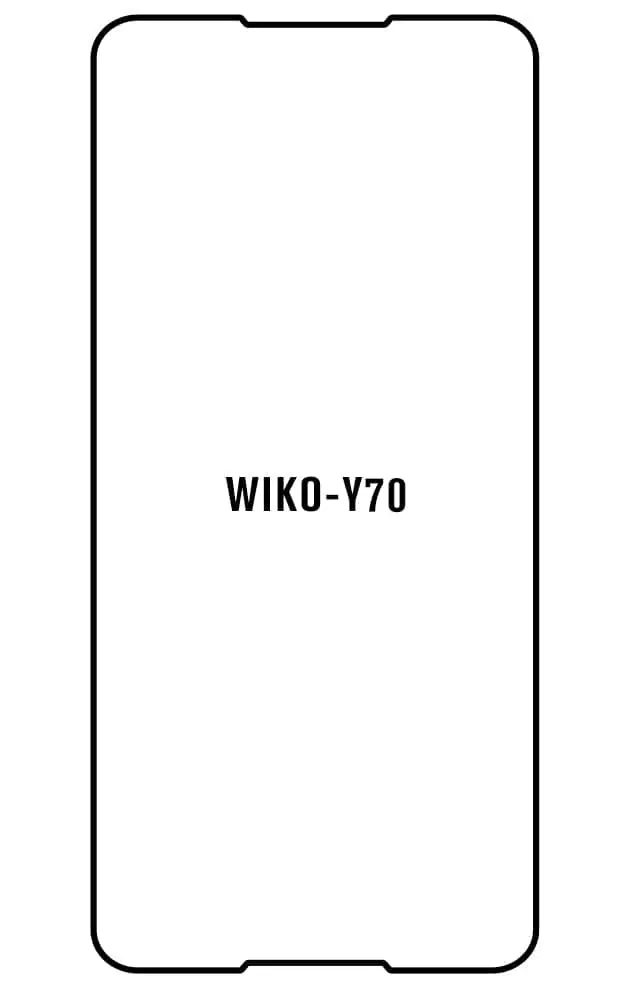 Wiko Y70 Přední Hydrogel ochranná fólie