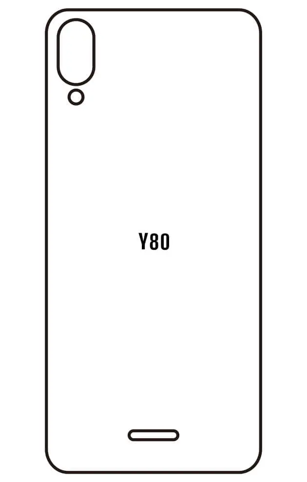 Wiko Y80 Zadní Hydrogel ochranná fólie