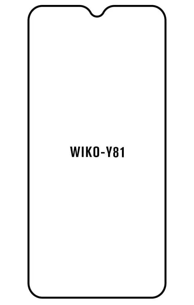 Wiko Y81 Přední Hydrogel ochranná fólie