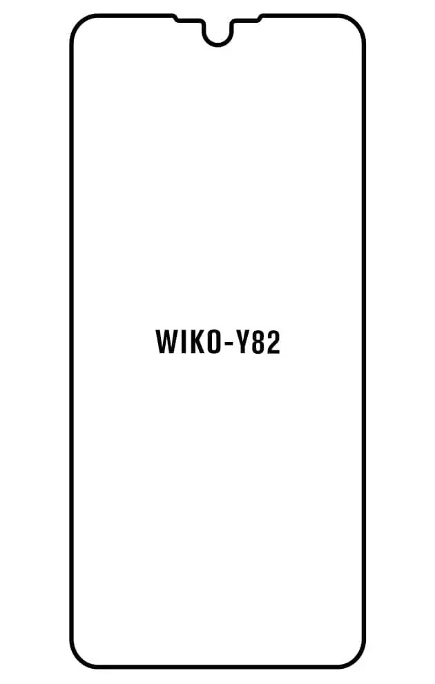 Wiko Y82 Přední Hydrogel ochranná fólie