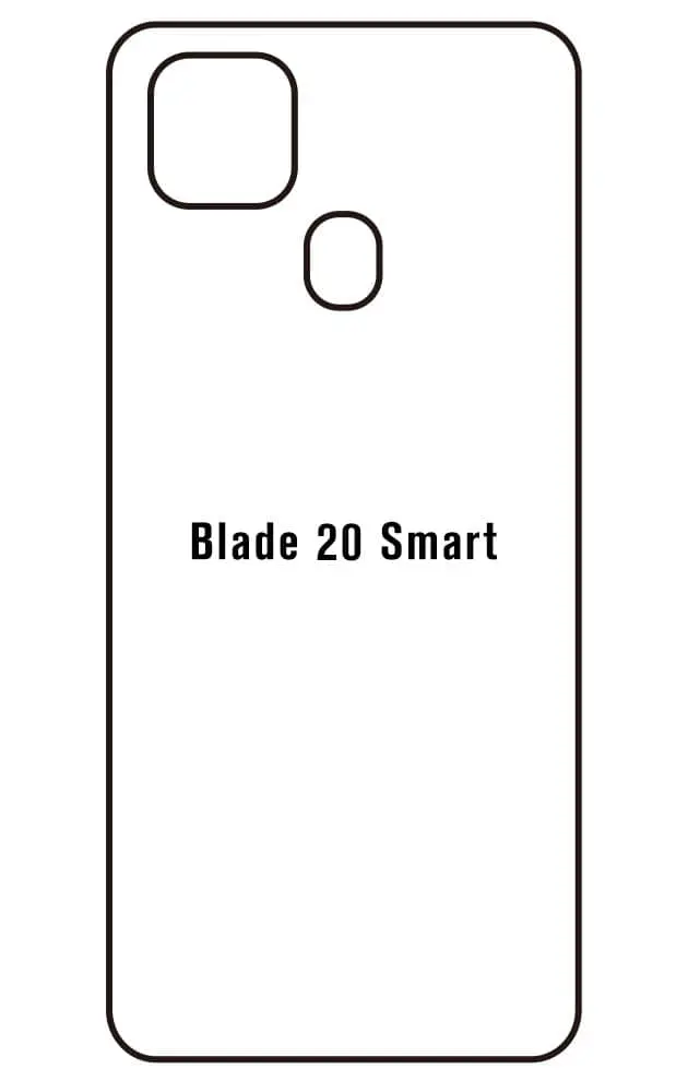 ZTE 20 Smart Zadní Hydrogel ochranná fólie