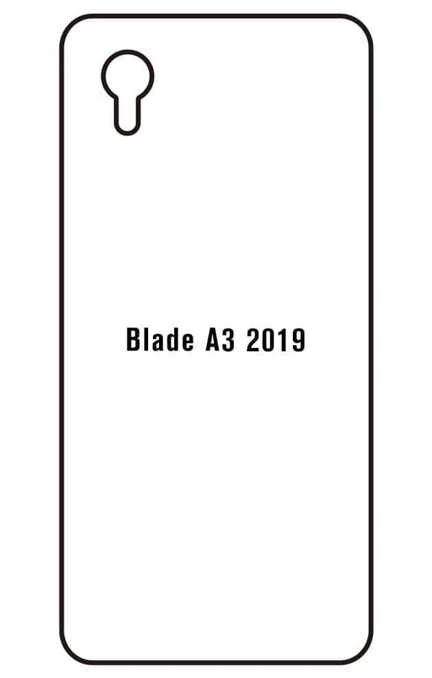 ZTE A3 2019 Zadní Hydrogel ochranná fólie