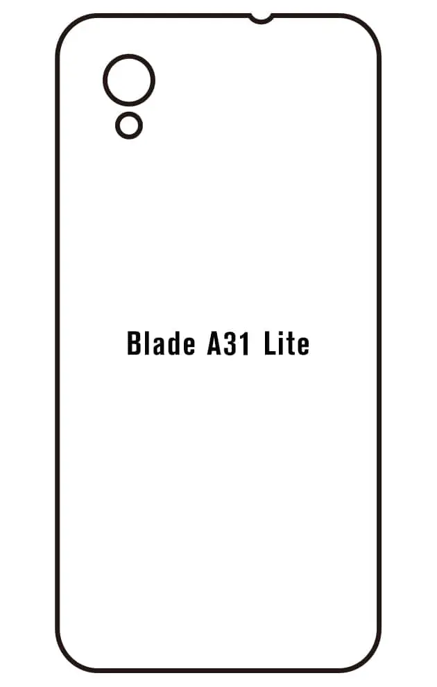 ZTE A31 Lite Zadní Hydrogel ochranná fólie