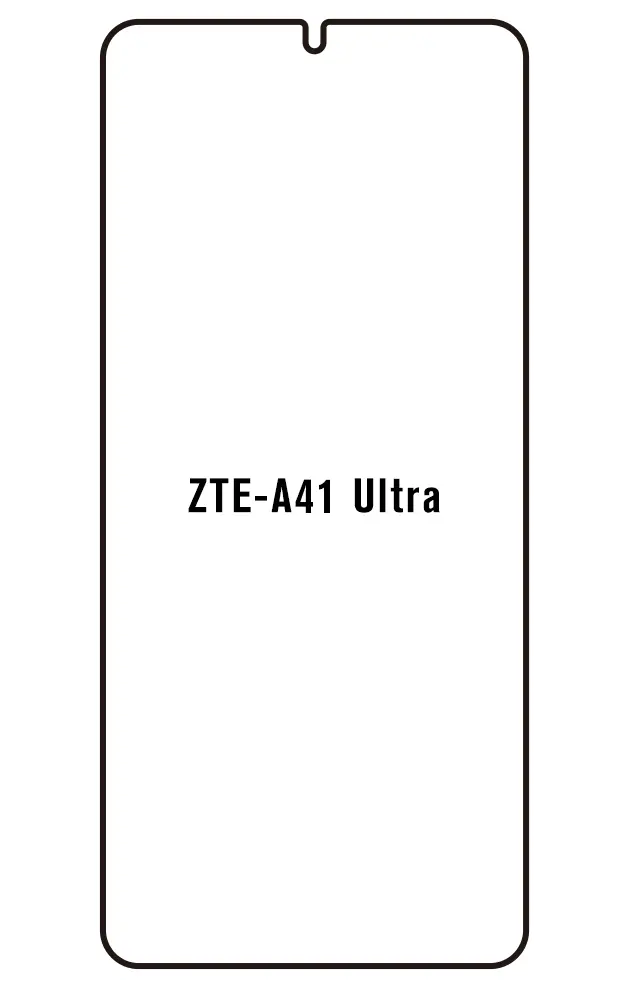 ZTE A41 Ultra Přední Hydrogel ochranná fólie