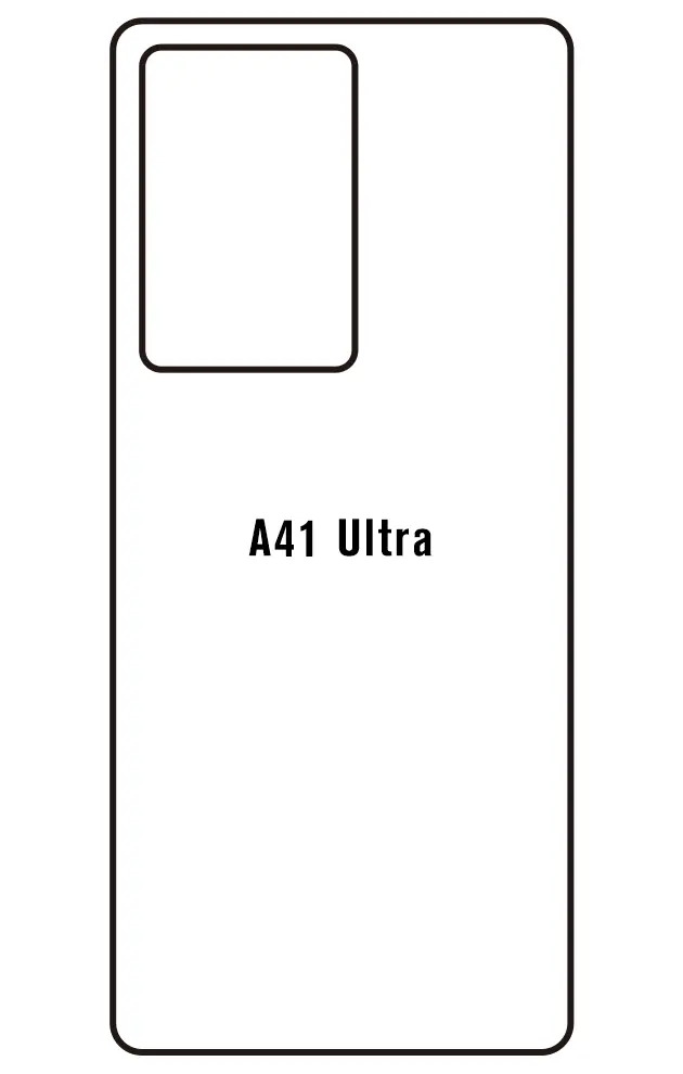 ZTE A41 Ultra Zadní Hydrogel ochranná fólie