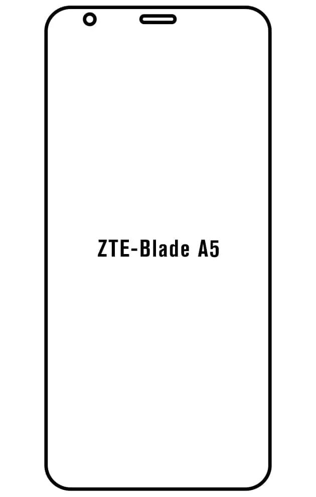 ZTE A5 2019 Přední Hydrogel ochranná fólie