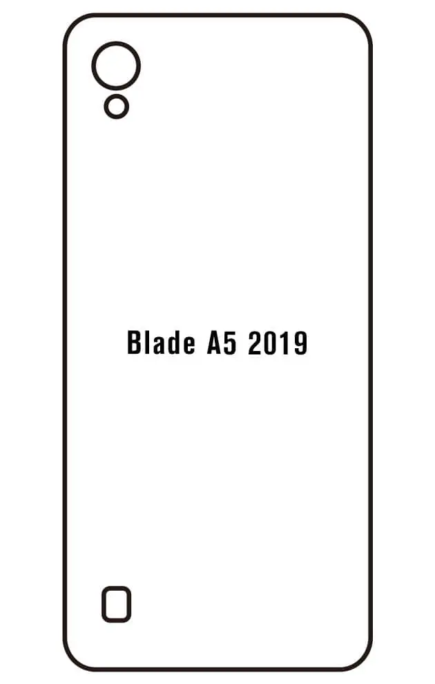 ZTE A5 2019 Zadní Hydrogel ochranná fólie