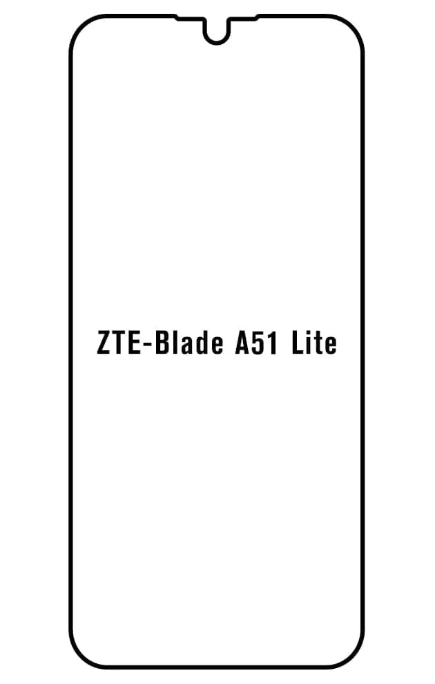 ZTE A51 Lite Přední Hydrogel ochranná fólie