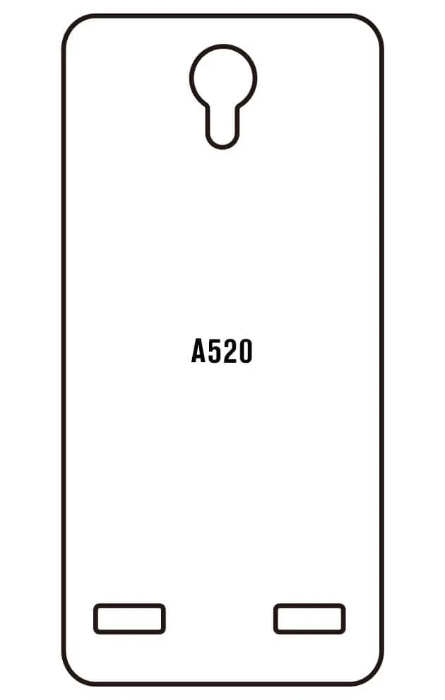 ZTE A520 Zadní Hydrogel ochranná fólie