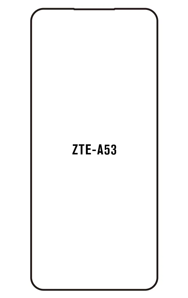 ZTE A53 Přední Hydrogel ochranná fólie