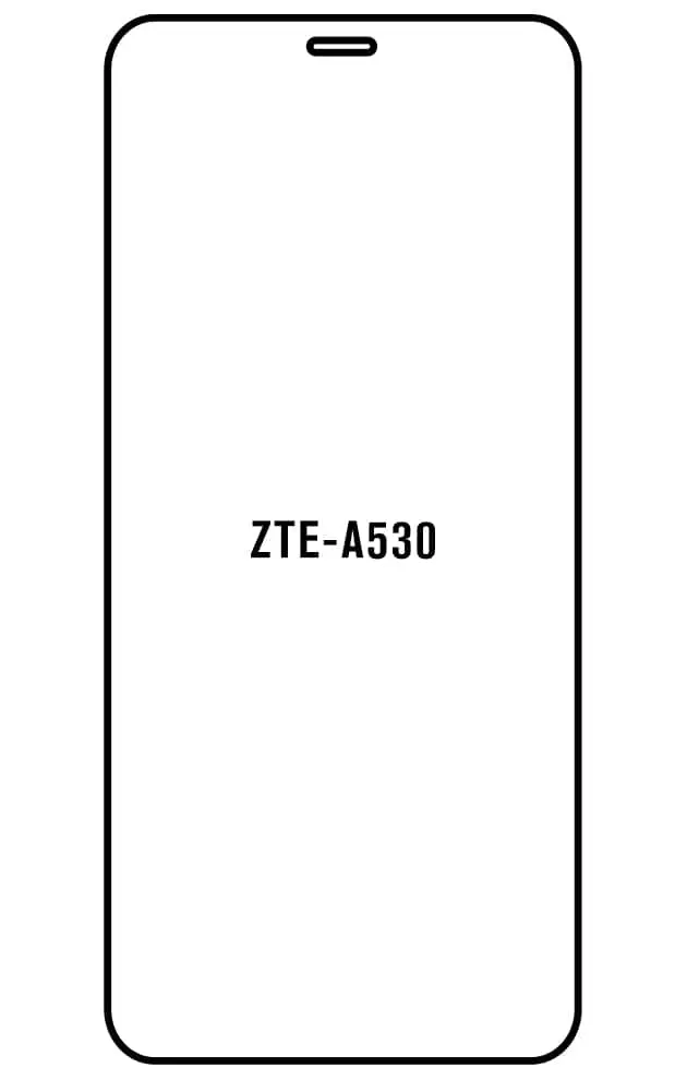 ZTE A530 Přední Hydrogel ochranná fólie