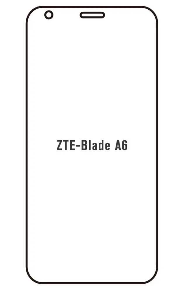 ZTE A6 Přední Hydrogel ochranná fólie