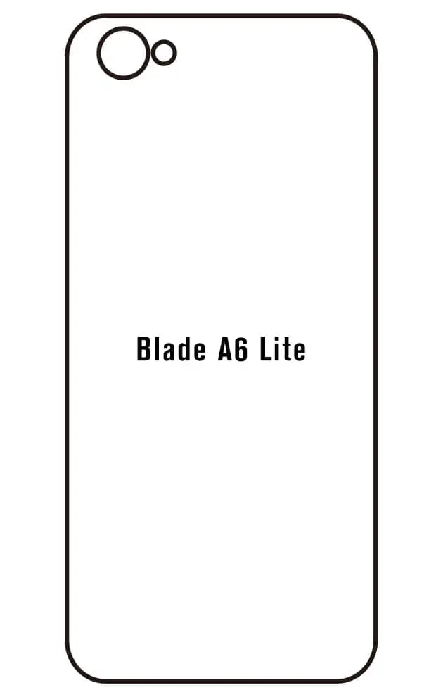 ZTE A6 Lite Zadní Hydrogel ochranná fólie