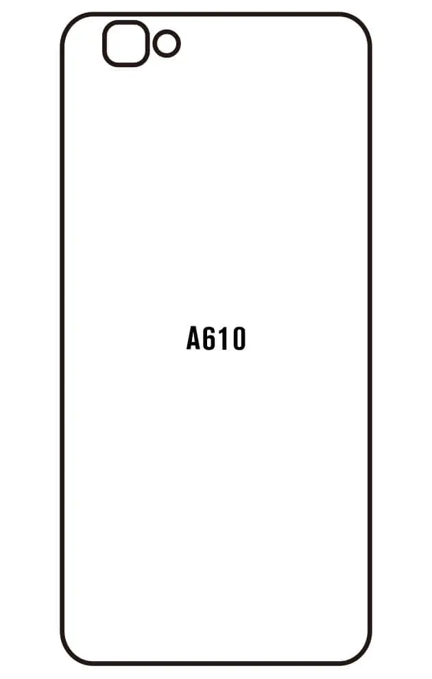ZTE A610 Zadní Hydrogel ochranná fólie