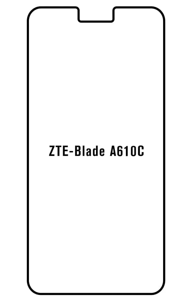 ZTE A610C Přední Hydrogel ochranná fólie