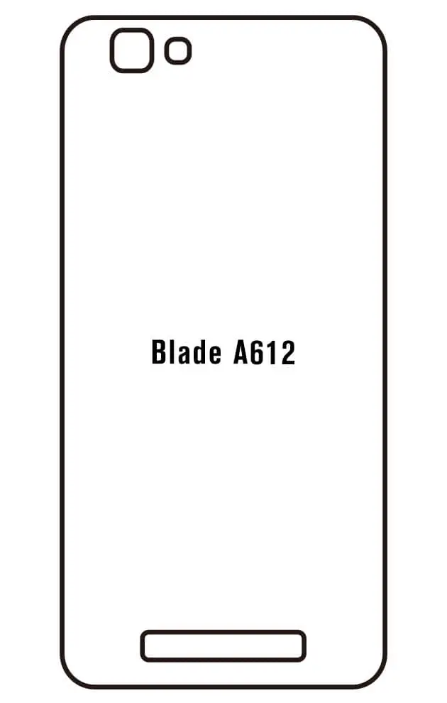 ZTE A612 Zadní Hydrogel ochranná fólie
