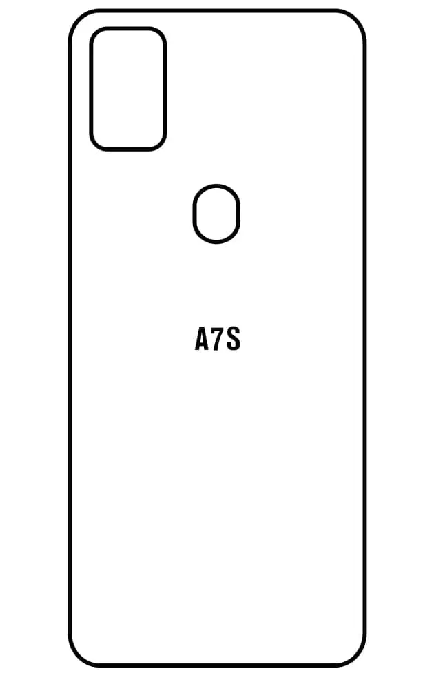 ZTE A7S 2020 Zadní Hydrogel ochranná fólie