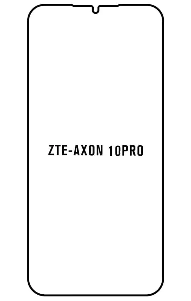 ZTE Axon 10 Pro 5G Přední Hydrogel ochranná fólie
