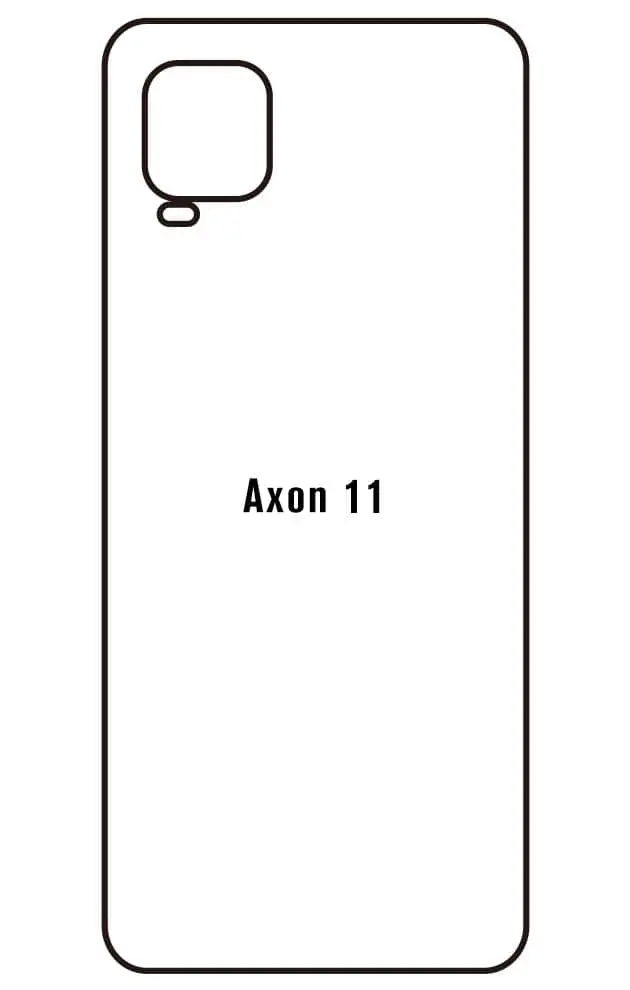 ZTE Axon 11 5G Zadní Hydrogel ochranná fólie