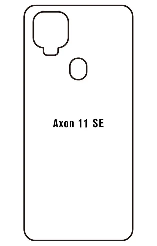 ZTE Axon 11 SE 5G Zadní Hydrogel ochranná fólie