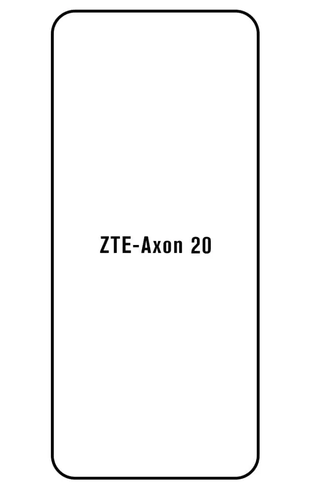 ZTE Axon 20 5G Přední Hydrogel ochranná fólie