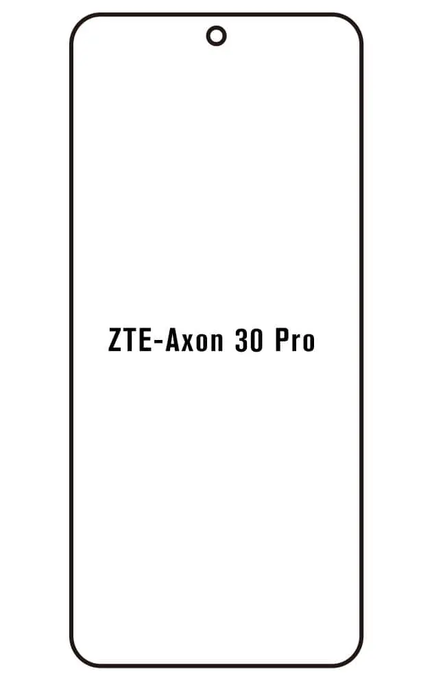 ZTE Axon 30 Pro 5G Přední Hydrogel ochranná fólie
