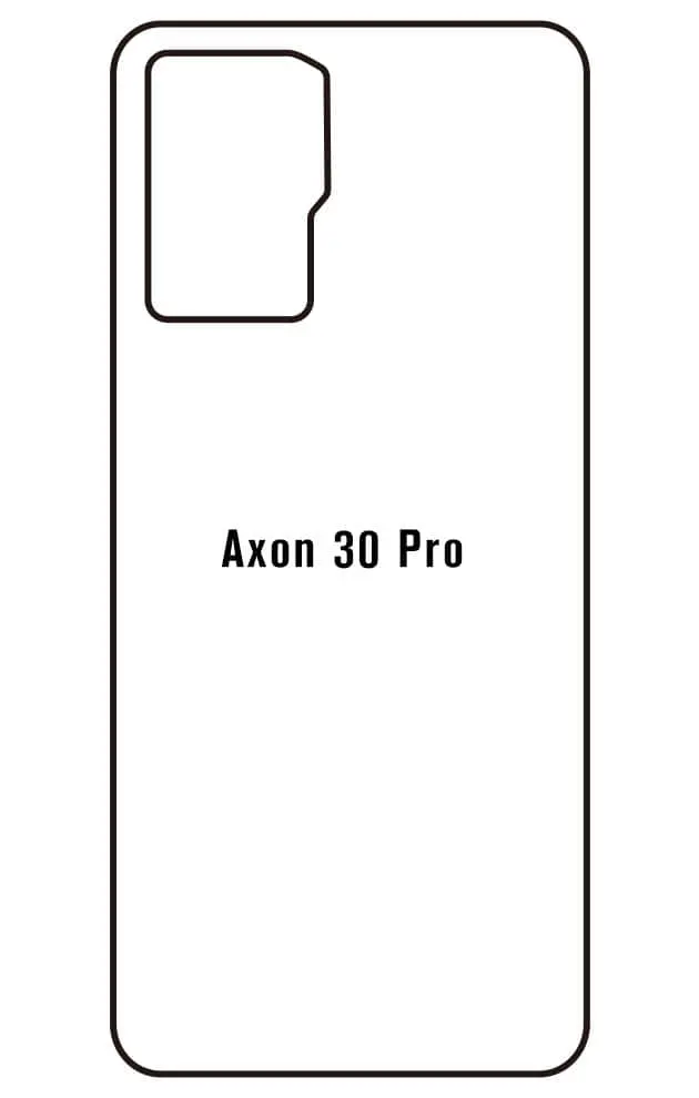 ZTE Axon 30 Pro 5G Zadní Hydrogel ochranná fólie