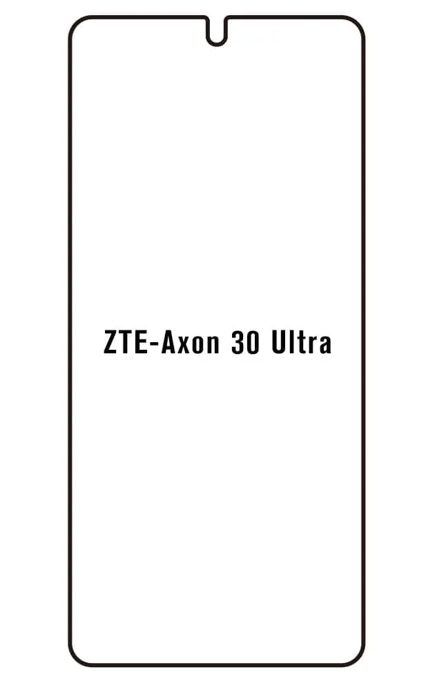 ZTE Axon 30 Ultra Přední Hydrogel ochranná fólie