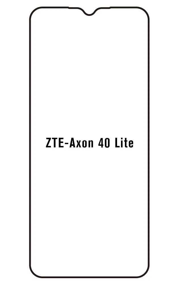 ZTE Axon 40 Lite Přední Hydrogel ochranná fólie