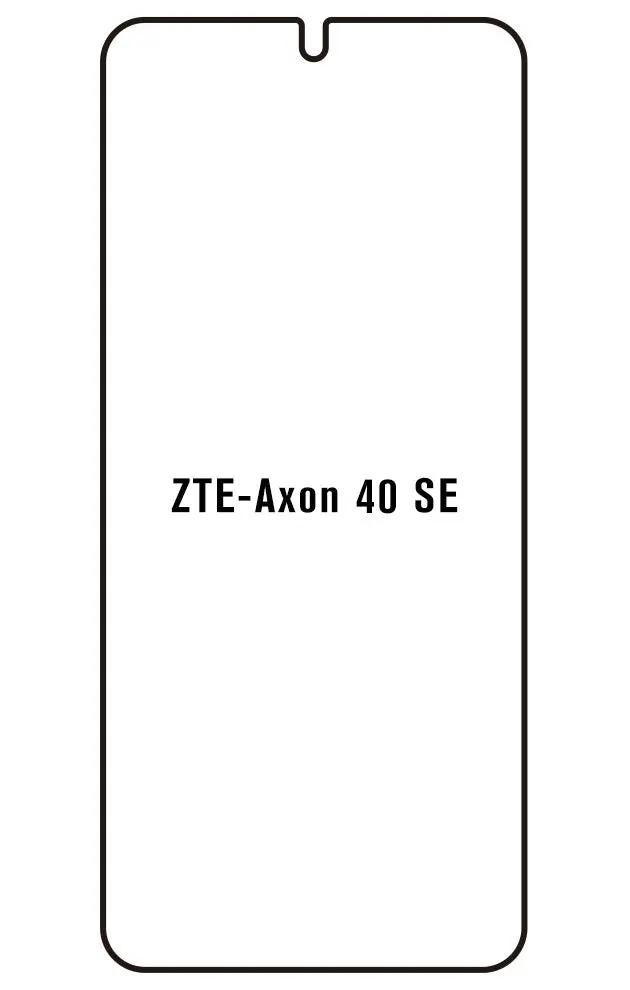 ZTE Axon 40 SE Přední Hydrogel ochranná fólie