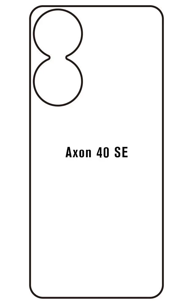 ZTE Axon 40 SE Zadní Hydrogel ochranná fólie