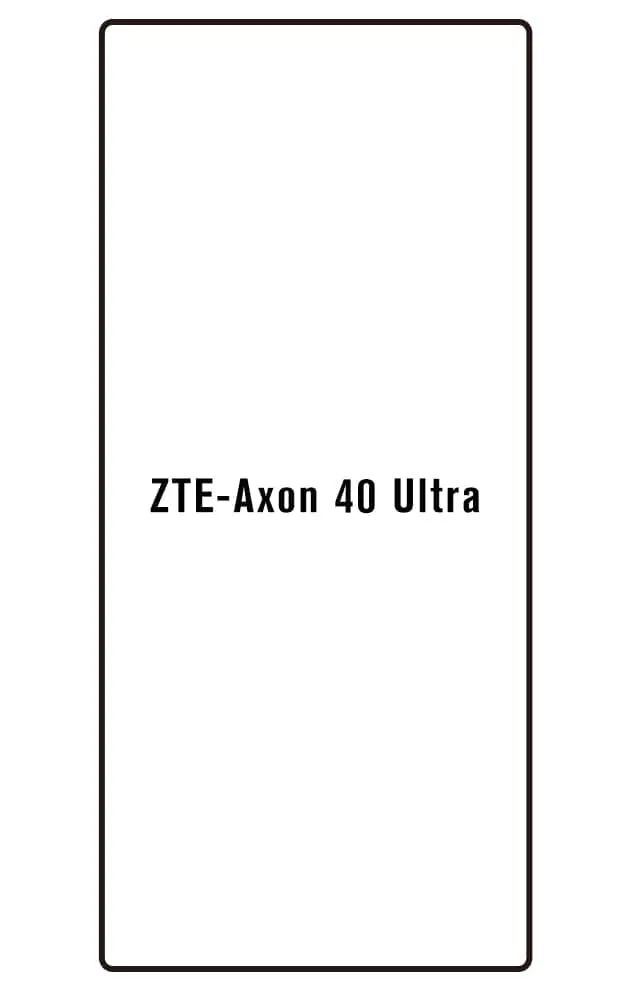 ZTE Axon 40 Ultra Přední Hydrogel ochranná fólie