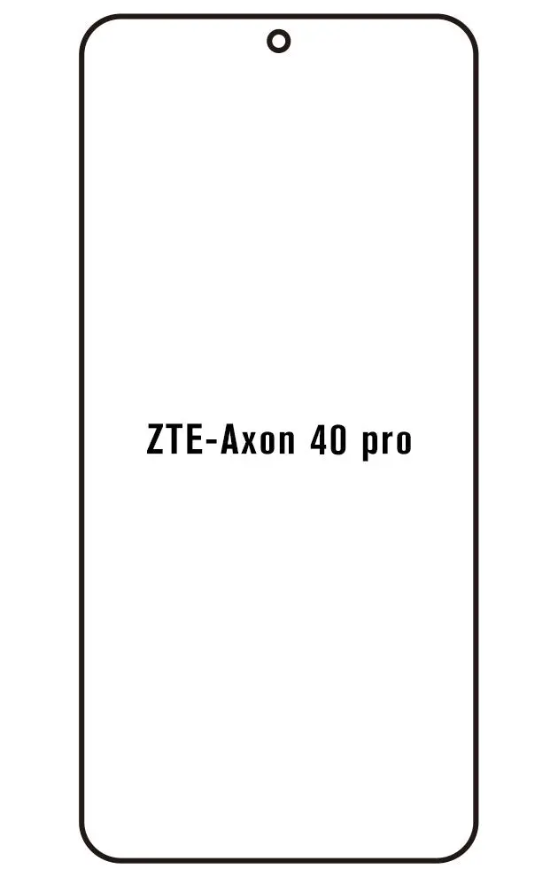 ZTE Axon 40 pro Přední Hydrogel ochranná fólie