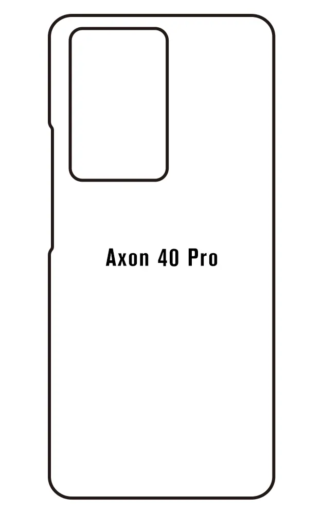 ZTE Axon 40 pro Zadní Hydrogel ochranná fólie