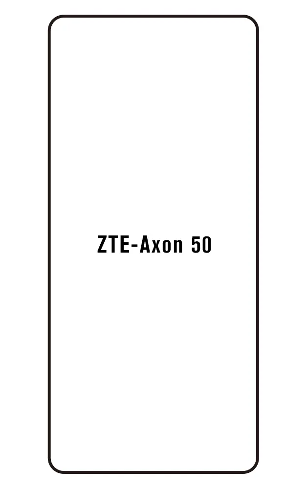 ZTE Axon 50 5G Přední Hydrogel ochranná fólie