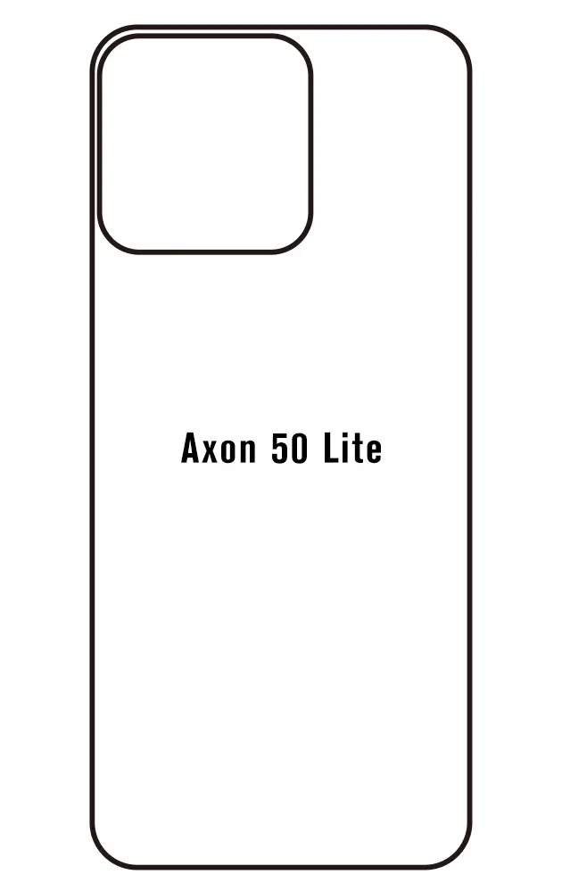 ZTE Axon 50 Lite Zadní Hydrogel ochranná fólie